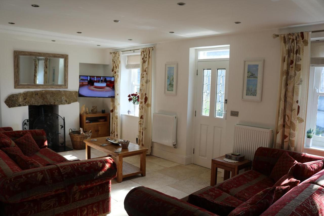 Large Cottage, 3 Beds All En-Suite, Small Village Location Overlooking Mousehole Penzance Extérieur photo